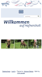 Mobile Screenshot of hafnersholt.de